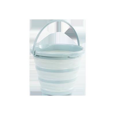 China High Quality Sustainable Foldable Bucket 10L Portable Collapsible Water Bucket for sale