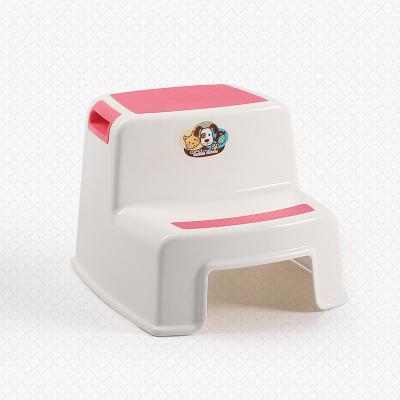 China High Quality Anti-Slip Plastic Step Stool Durable Plastic Bathroom Stool For Toddler Baby for sale