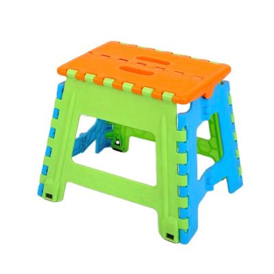 China Foldable Household Multifunctional Folding Plastic Step Stool For Kids for sale