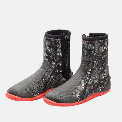 China Factory Wholesale 5mm Neoprene Diving Boot Anti Slip Scuba Boots for sale