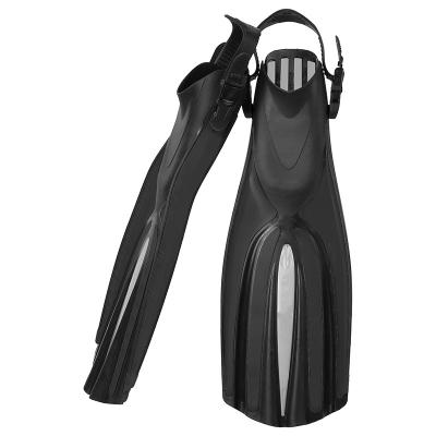 China Adult Professional Adjustable Strap Swim Scuba Fins Fitted Diamond Adjustable Diving Fins Line Four Deep Diving Fins for sale