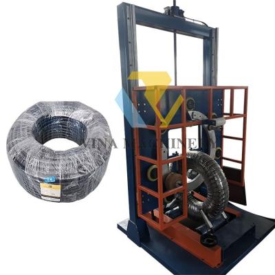 China Machinery Repairs Workshop Auto Tire Wire Wrapping Machine Automatic Tire Wire Wrapping Machine Vertical Corrugated Pipe Wrapping Machine for sale