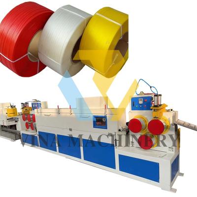 China Bar PP PET Automatic Plastic Wrapping Strap Production Line for sale