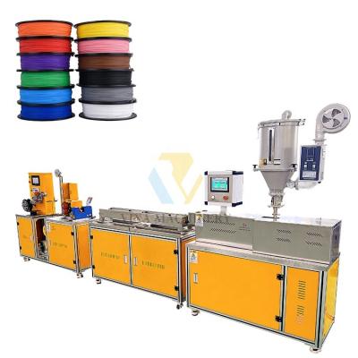 China ABS/PLA/PA 3d filament printer filament extruder production line making machine for sale