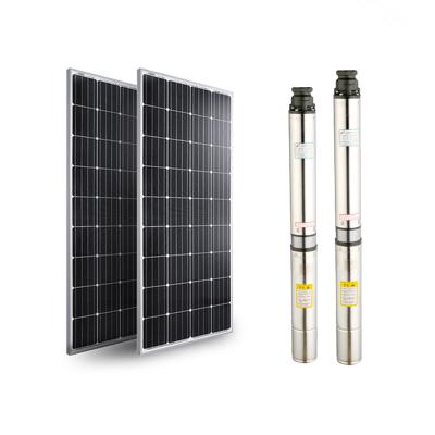 China Deep Good System 3hp Solar Water Pump Irrigation Agricultural Turkey Solar Submersible Water Pump for sale