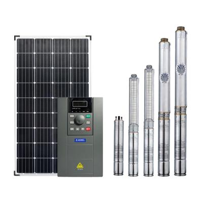 China Irrigation factory price DC AC pumping system water pump agricultural hybrid complete solar system for sale