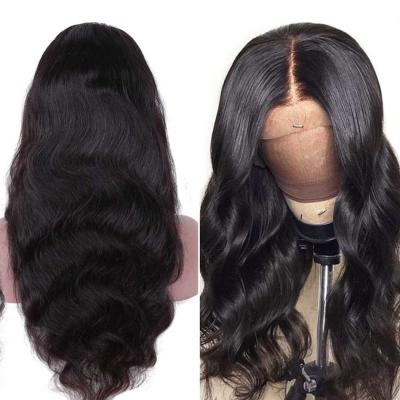 China Cheap Body Wave 13x6x1 t Piece Wig Body Wave Lead Black Hair Wig for sale