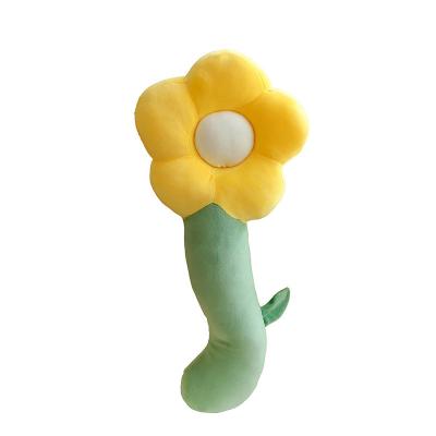 China Wholesale Soft Toy Sun Flower Plush Doll Plush Sleeping Flower Big Flower Game Plush Pillow Factory Soft Cushion For Girls Birthday Gift for sale