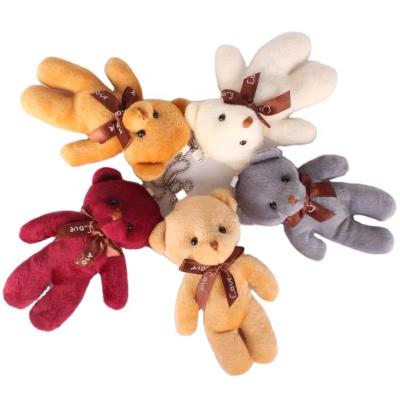 China Custom Hot Selling Toy Teddy Bear Plush Keychain Bear Plush Toy OEM/ODM Decoration Soft Pending Hanging Amazon Plush Doll For Kids for sale