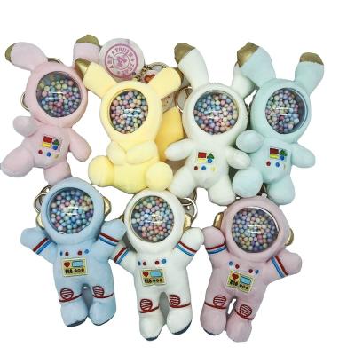 China New Design Popular Cute Soft Pending Toy Spaceman Plush Key Chain Stuffed Plush Doll Series Hanging Bag Decoration For Kids Gift for sale