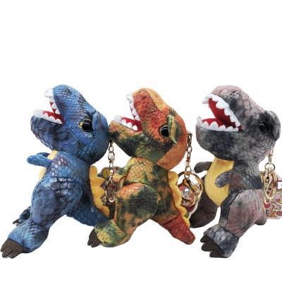 China 2022 High Quality Rex Plush Pendant Amazon Key Decoration OEM/ODM Dragon Plush Key Chain Stuffed Decoration Tyrannosaurus For Kids for sale