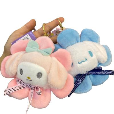 China Mini Sanrio Original Plush Toy Sanrio Plush Key Chain Decoration With Cute Kawaii High Quality Doll Backpack Plush OEM/ODM Birthday Gift for sale