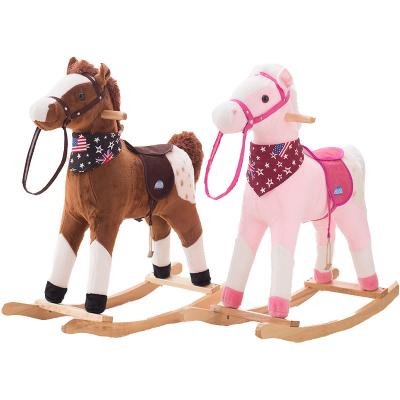 China Ride On Toy Best Choice Products Toy OEM/ODM Rocking Horse Toy Plush Rocking Toy For Kids Plush Unicorn Baby Ride Rocking Horse for sale