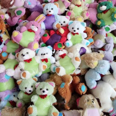 China Popular Cheap Teddy Bear Doll Plush Toys Wedding Throwing Grasping Machine Doll Market Goods Cartoon Dolls Mixed Color Wholesale for sale