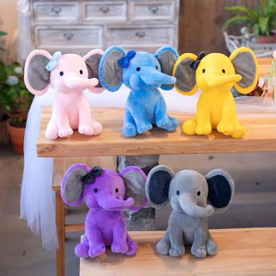 China Fasion Elephant Plush Toys Soft Stuffed Elephant Plush Kids Toys Relieve Baby Stuffed Toys for sale