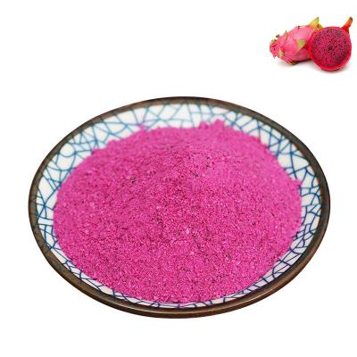 China Dried Red Dragon Fruit Powder Freeze Dried Dragon Fruit Powder Water Soluble Dragon Fruit Powder for sale