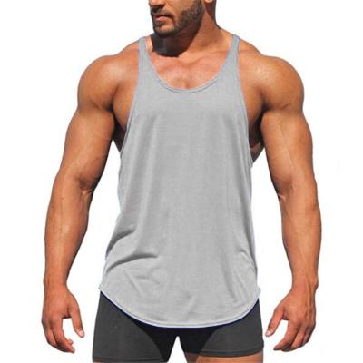 China QUICK DRY Cheap Factory Price 10 Cotton Singlets for Men Sleeveless Vest Men's Tank Tops for sale