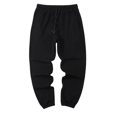 China Anti-wrinkle Wholesale Plus Sizemens Sweat Pants High Quality Men Joggers 100% Cotton Men's Pants for sale