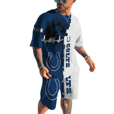 China QUICK DRY Sportswear Custom Sublimation T Shirt  Shorts and Shirts Men Set Ensemble De T-Shirt Et Short Pour Homme for sale