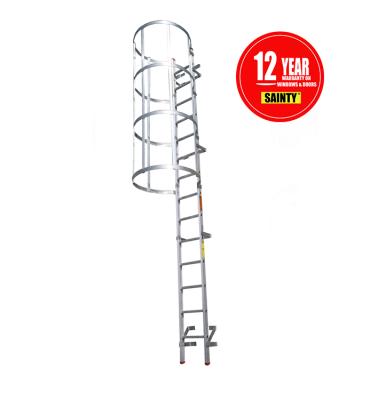 China Europe CE Certificated Folding Ladders Quality Customized Aluminum Cat Platform Ladder for sale