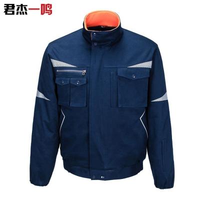 China Winter Outdoor Workwear Winter Workwear Cotton Clothing Uniform Reflective Reflective Workwear Uniform for sale