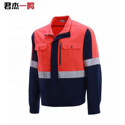 China Anti-Wrinkle And No Fading Industrial Construction Work Clothes Outdoor Work Safety Uniform Clothes for sale