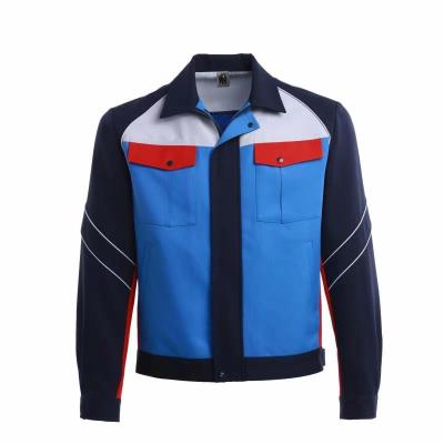 China No Shrinkage Workwear Safety Work Wear Uniform Jacket For Man Factory Work Suit Customization Coveralls for sale