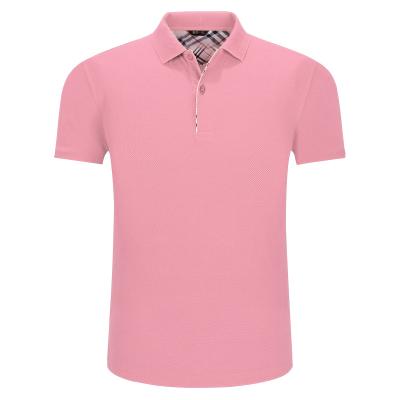 China Wholesale Anti-shrink Printing Loose Embroidery Lapel Custom China Production Polo Shirt Men for sale