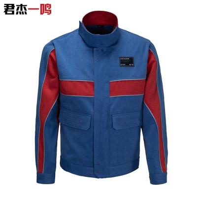 China Autumn Flame Retardant Antistatic Men's Jackets Work Clothes Uniform Outdoor Workwear for sale