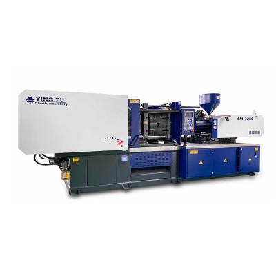 China Horizontal Hot Selling Plastic Barrel Injection Molding Machine Clamping Force 3200KN Plastic Molding Machine for sale