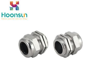 China IP68 Metallic Color Stainless Steel Cable Connectors NPT1 / 2 Standard Type for sale