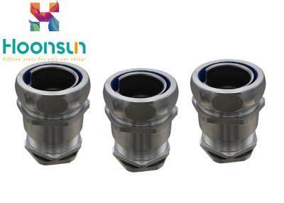 China Split Type Galvanized Steel SS304 Hose Pipe Fittings IP65 Salt Resistant zu verkaufen