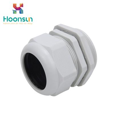 China Conjoined Type M63 Thread PVC Cable Gland Waterproof IP68 for sale