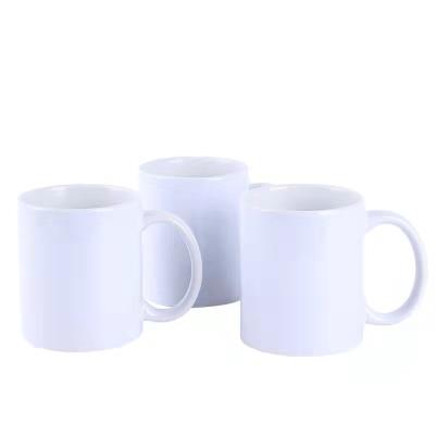 China Viable Mug for DIY Sublimation Sublimation First Class Mug White Mug Coated Coffee Mugs for sale