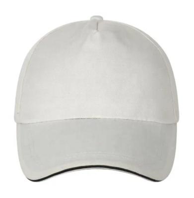 China COMMON White 6 Panel Custom High Quality Adult Baseball Hats Advertising Mesh Trucker Hats For Sublimation Printing for sale