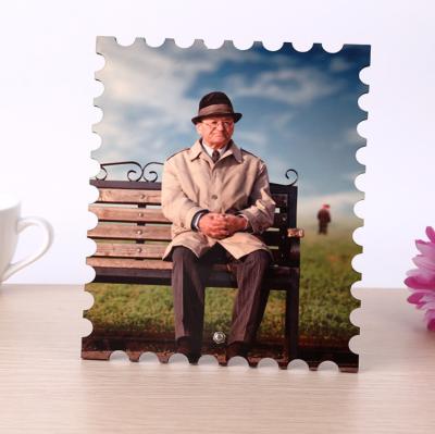 China 17x20x0.5cm Durable New Arrival BT-01 Eco-friendly Sublimation Blanks MDF Photo Frame For Display Gifts / Wedding Decoration for sale