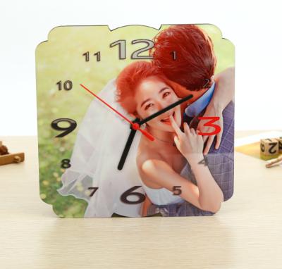 China CL-03 Customization Sublimation Blank MDF Photo Frame 20x20x0.5cm For Christmas Gifts/Wedding/Home Decor for sale