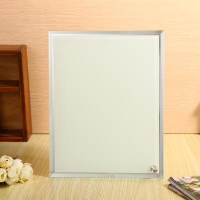 China Simplicity BL-01 Sublimation Picture Frame Blank Glass Clock Glass Consumables for sale