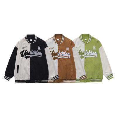 China Autumn Baseball Uniform Men's Clothing Breathable College Jacket Custom Logo Jacket Men's Spring for sale