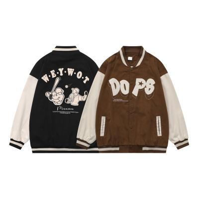 China Breathable Letterman Chenille Patches Baseball Jacket Man Embroidery Varsity Jackets For Men for sale