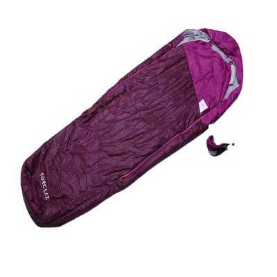 China Hot Sale Ultralight Portable Winter Outdoor Adults Single Mummy Camping Sleeping Bag for sale