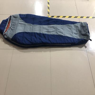 China Polyester Increasing Sleeping Bag Mummy Color Matching Traveling Sleeping Bag for sale