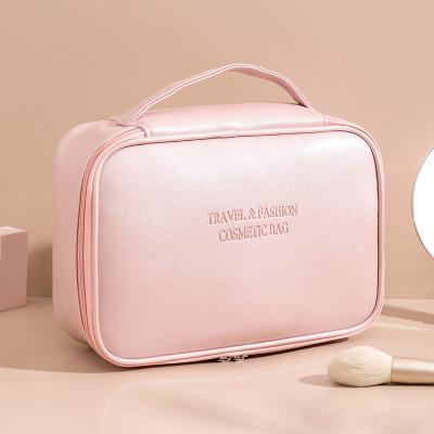 China New Fashion Portable Multi-shape Waterproof Large Capacity Cosmetic Bags and Makeup Wash and Travel Cases for sale