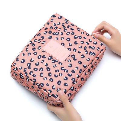 China Fashion Girl Outdoor Travel Makeup Bag With Logo Women Toiletries Organizer Personal Female Storage Cosmetic Bags And Cases Waterproof for sale