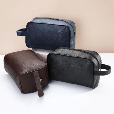 China Factory Customized New Fashion High Quality PU Cosmetic Bag Fashion Trend Toiletry Bag Portable Travel Storage Portable Bag for sale