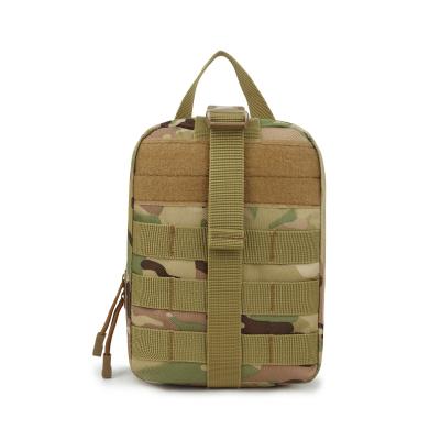 China Hot Sale Waterproof Nylon Camouflage Tactical First Aid Bag Military Belt Zipper Waterproof Bag For Unisex for sale