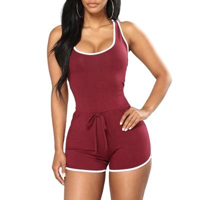 China Women Workout Wear Cotton Breathable Custom Soft Bodysuits For Sleepwear And Training Suits for sale