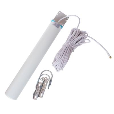 China Omni Outdoor Barrel 18dBi Lte 4G Long Range Booster 698-2700Mhz Signal Base Station High Gain Antenna Dia63*420mm for sale