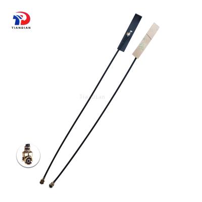 China Free Sample Mini 4dBi 2.4G 5G 5.8G WiFi FPC Dual Band Antenna 31*5.5mm Internal Flexible Adhesive for sale