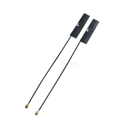 China Factory Customized Ufl MHF4 Stripped Ipex 2.4G WiFi Fpc Flexible Patch Antenna 45*10mm for sale